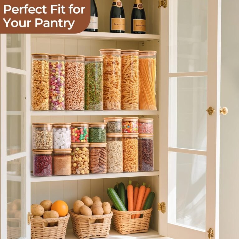 Airtight Glass Food Storage Jars | 2026 Kitchen Design Trends 29 Airtight Glass Food Storage Jars