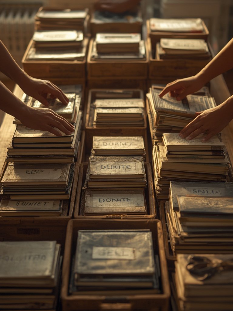 book declutter methods - Illustration 2