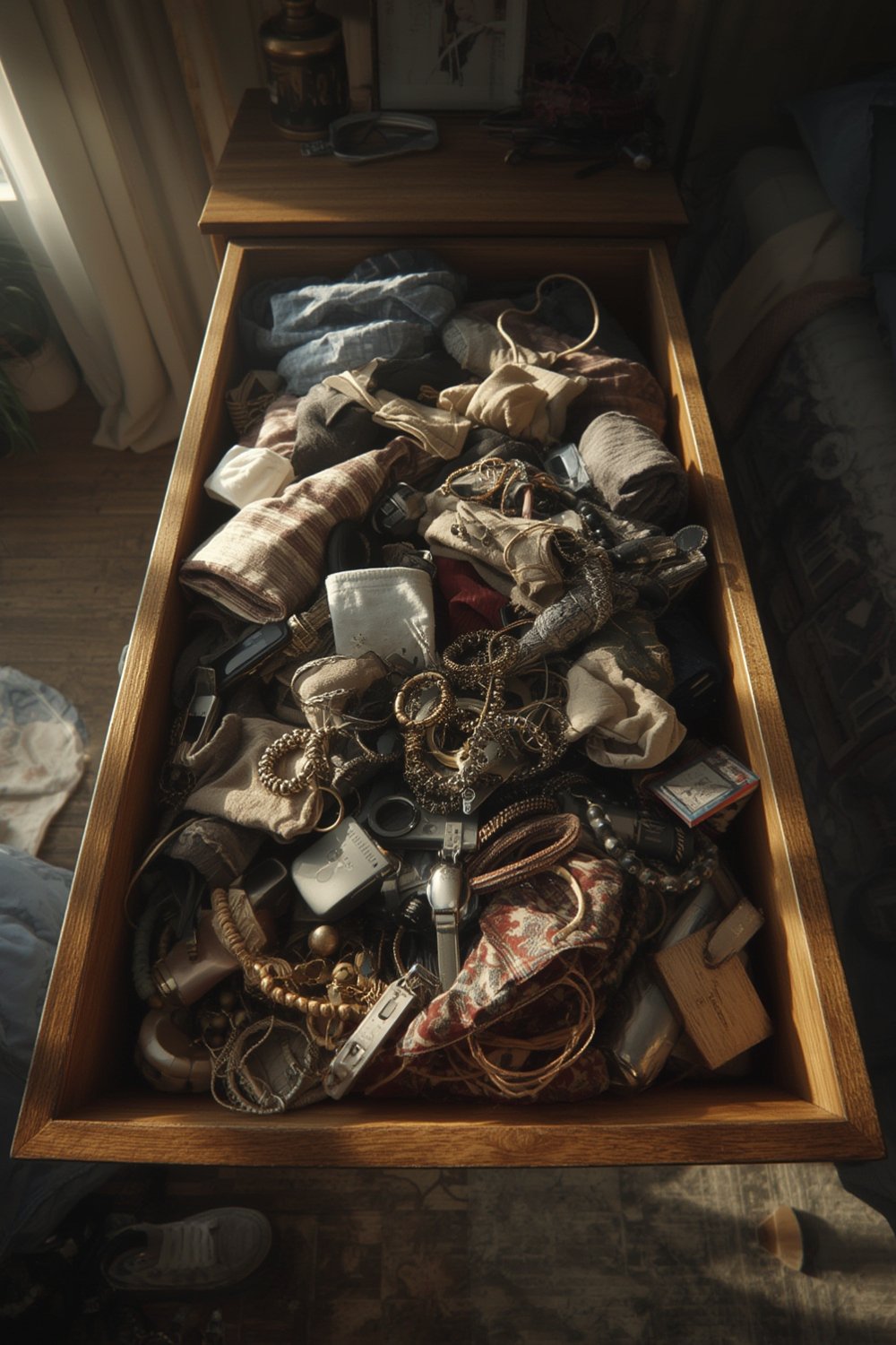 drawer dumping method - Illustration 1