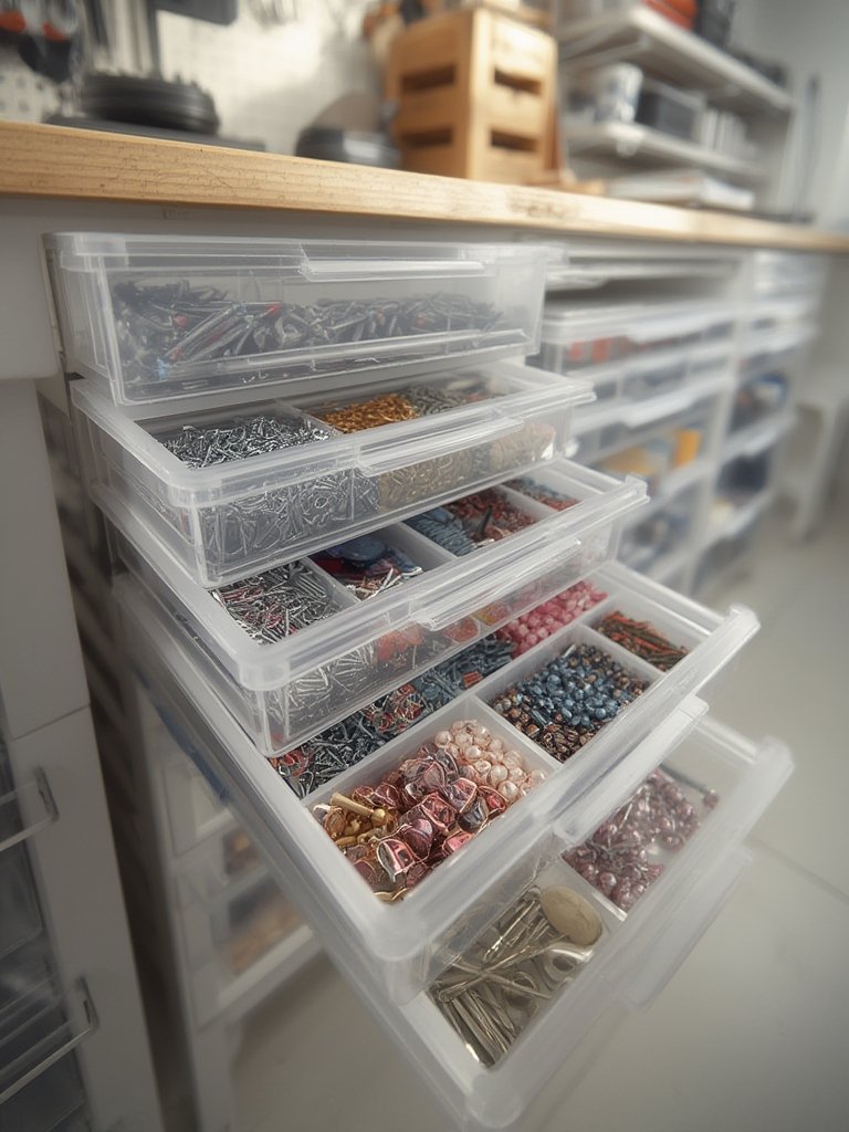 storage cabinet in action