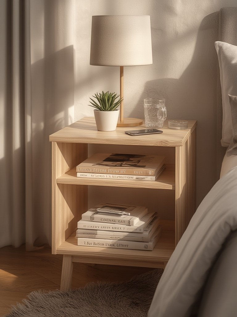 side table in action