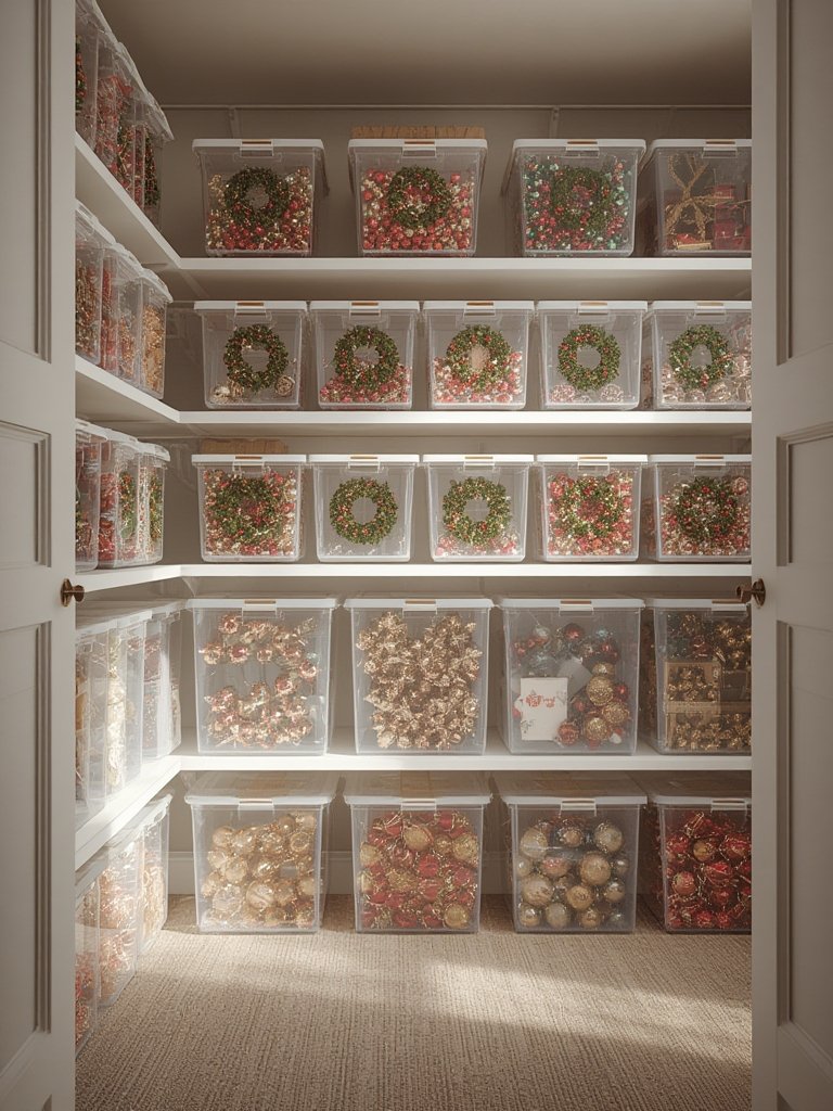 holiday decoration declutter - Illustration 3