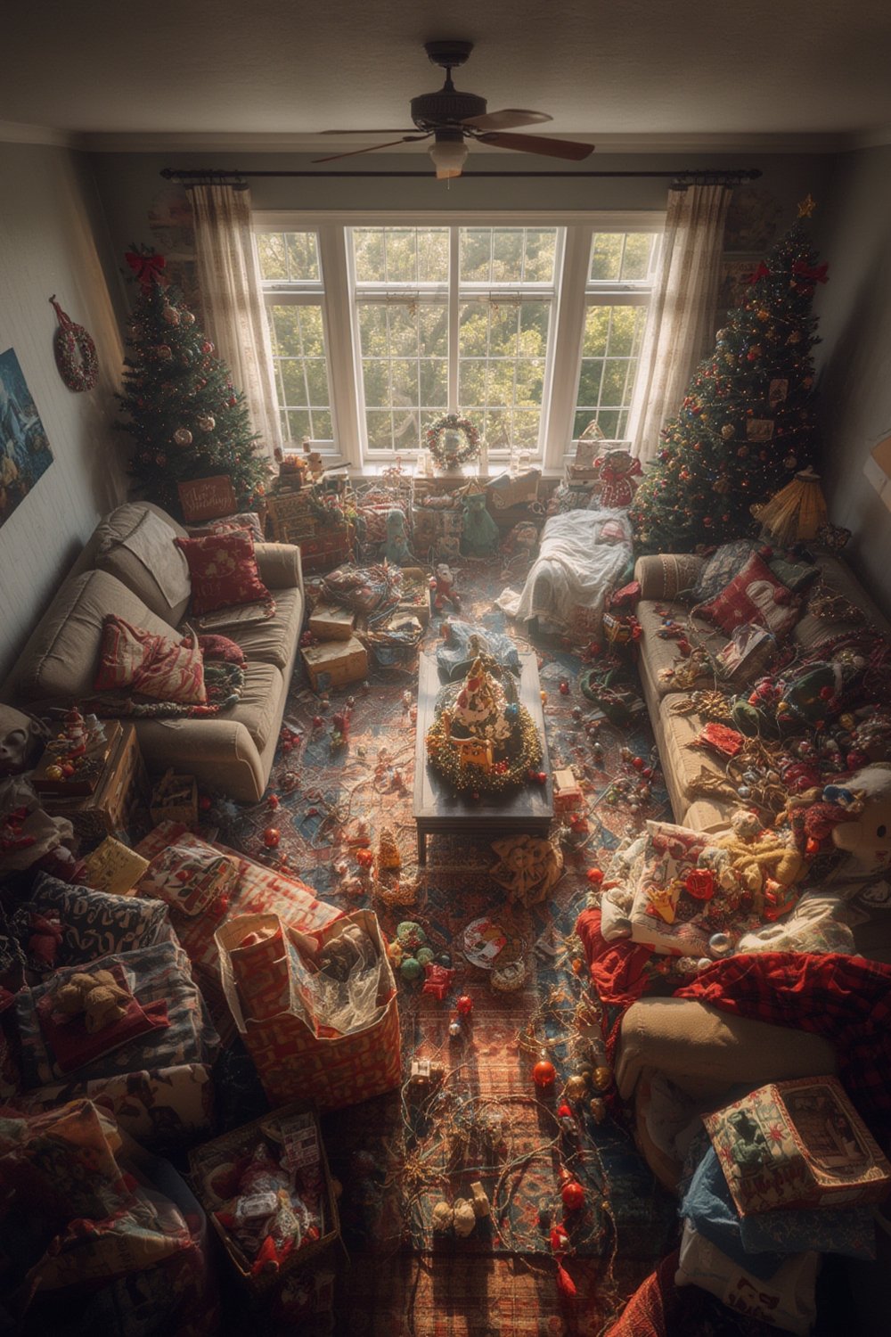 holiday decoration declutter - Illustration 1