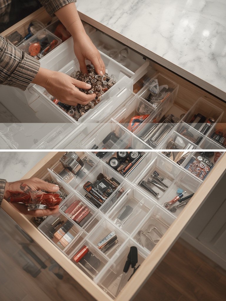 junk drawer organization - Illustration 2