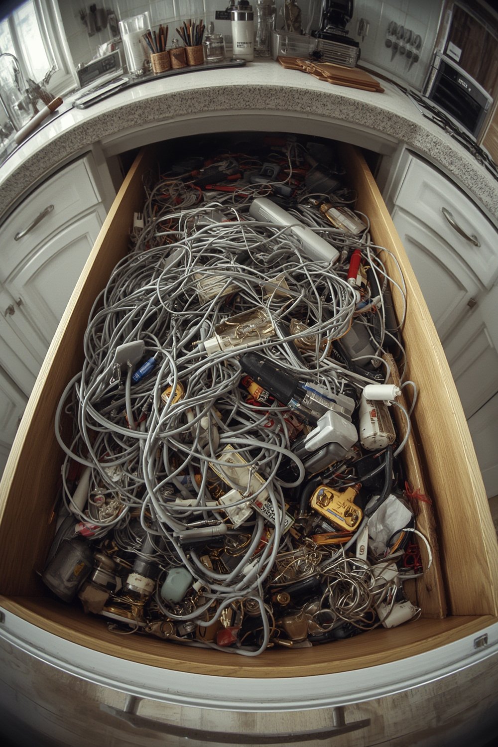 junk drawer organization - Illustration 1