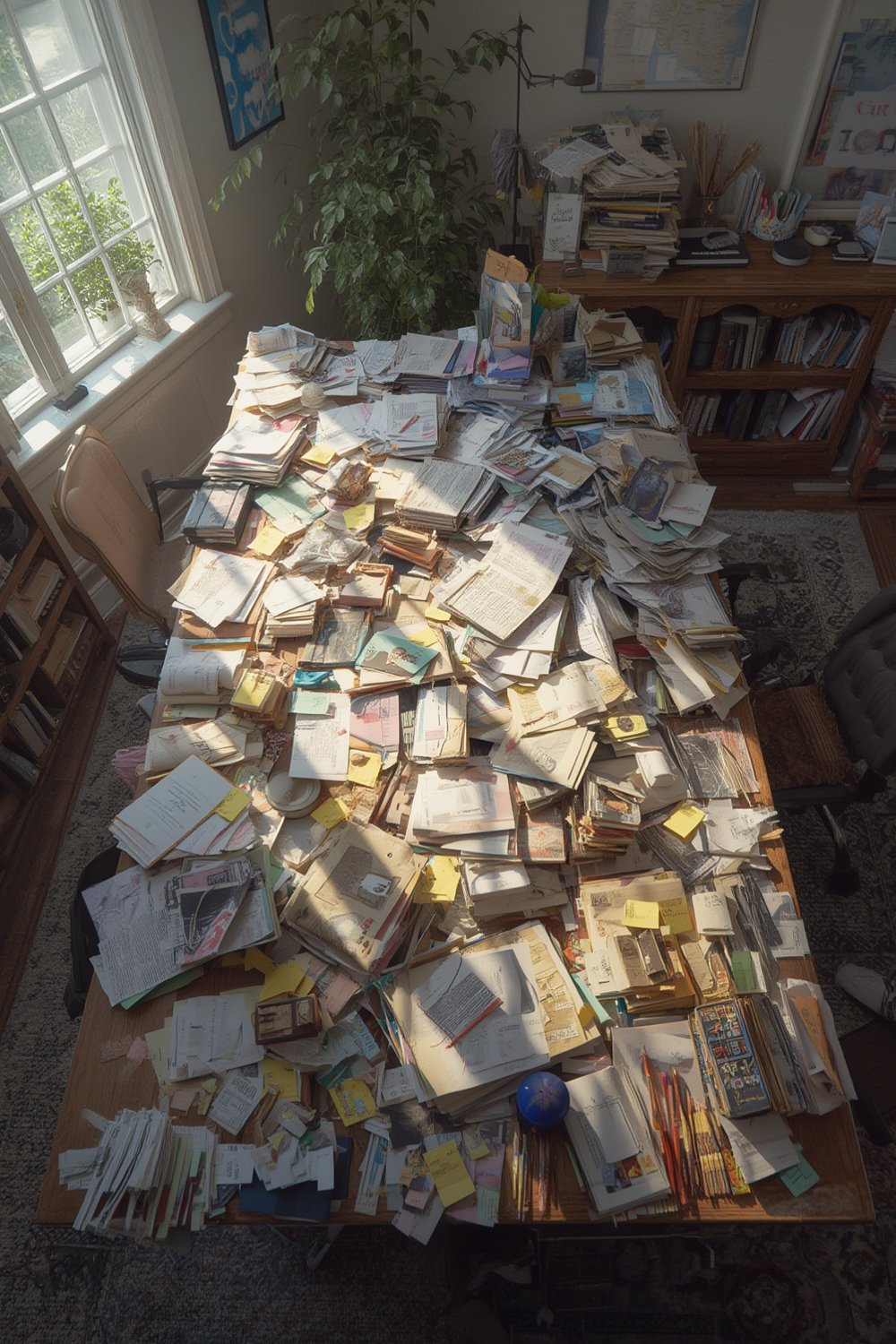 paper declutter strategy - Illustration 1